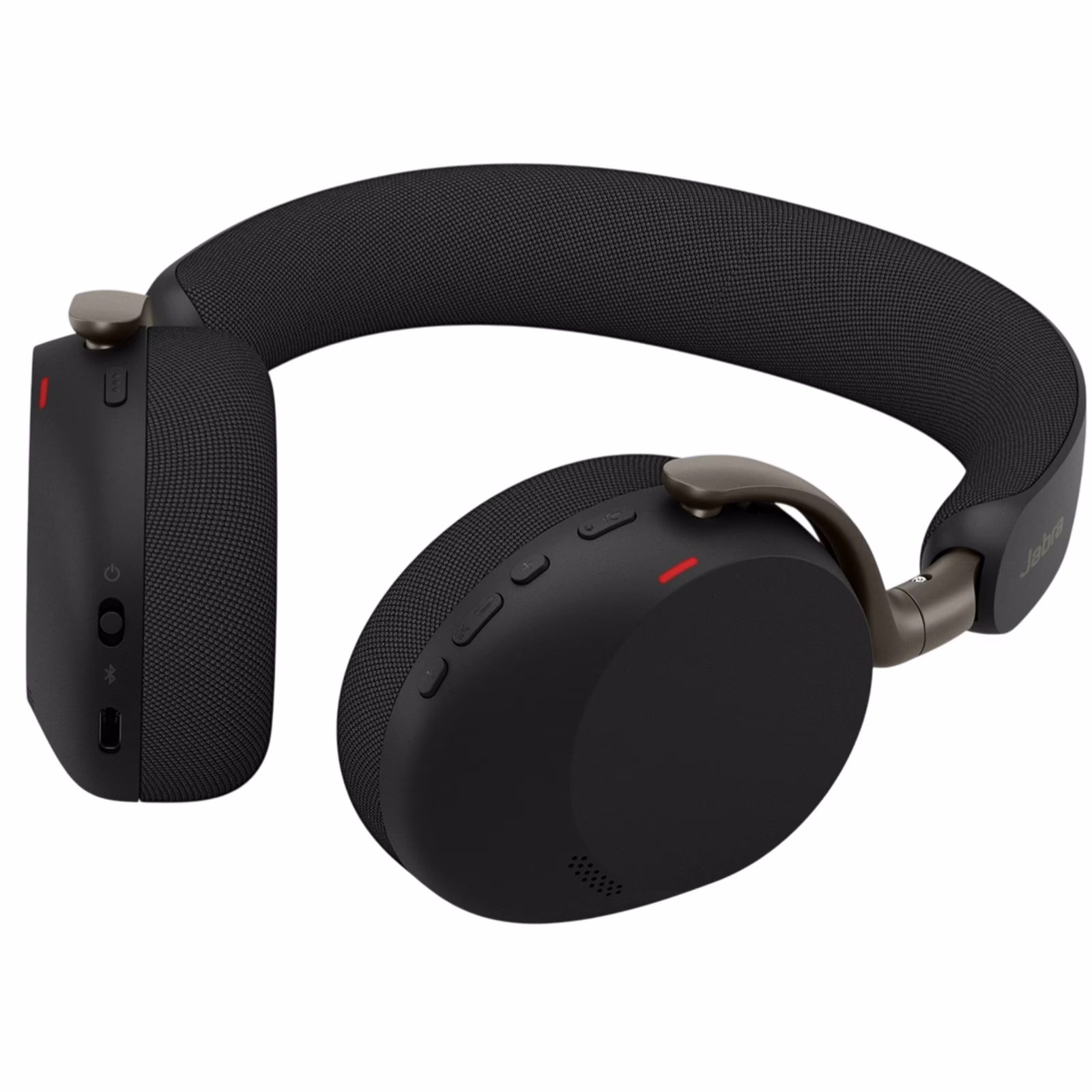 Jabra Evolve3 75 MS Wireless Bluetooth Headset with USB-C Dongle, AI-Powered ANC, Black | 37599-999-899 thumbnail 7