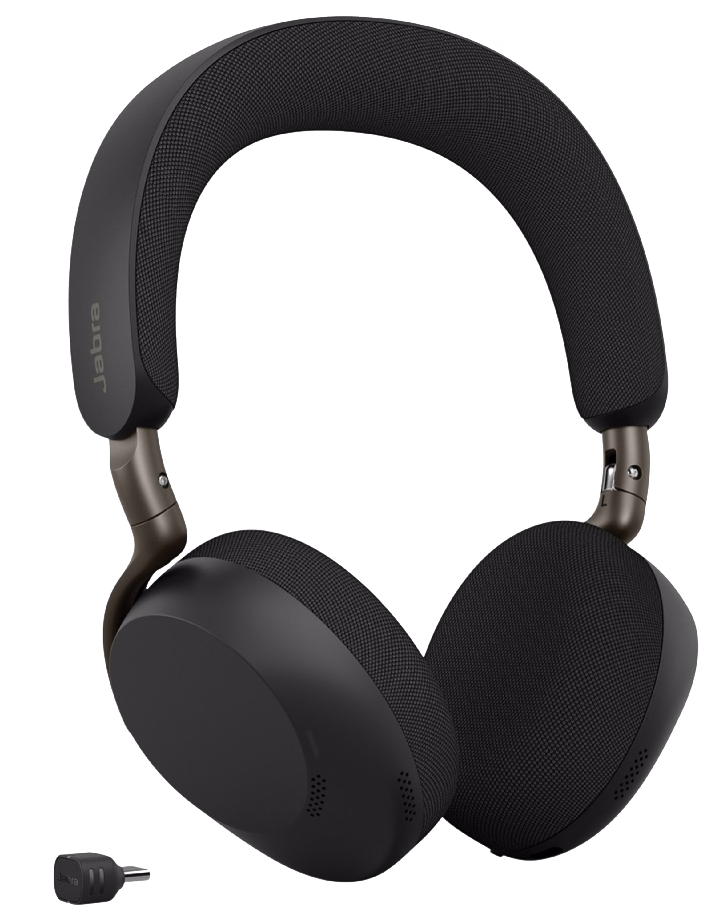 Jabra Evolve3 75 MS Wireless Bluetooth Headset with USB-A Dongle, AI-Powered ANC, Black | 37599-999-999 image