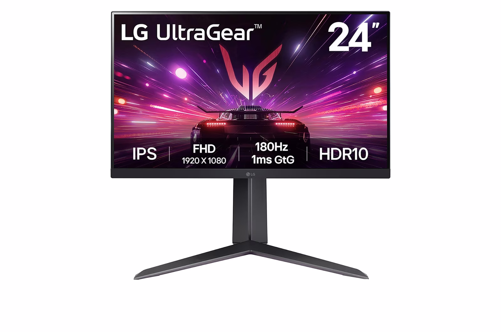 LG 24" UltraGear Full HD IPS Gaming Monitor, 180Hz, 1ms (GtG), HDR10, sRGB 99%, NVIDIA G-SYNC Compatible & AMD FreeSync  | 24GS65F – Buy Online