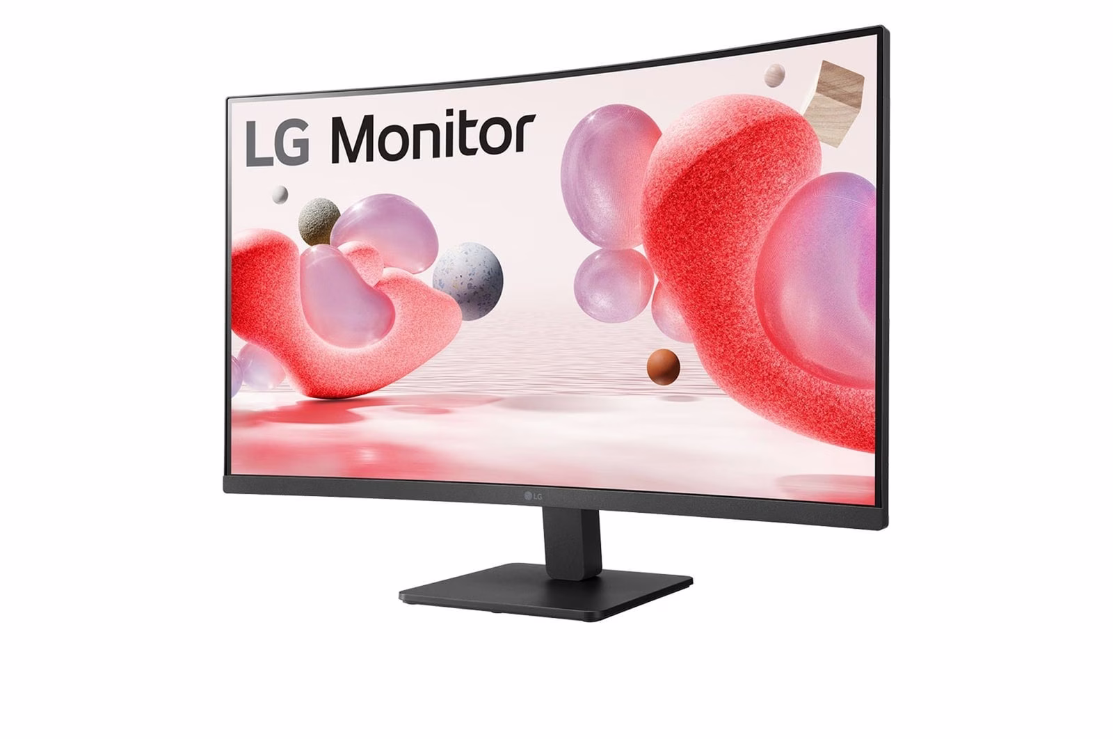 LG 32MR50C-B 31.5" Curved Full HD Monitor, 100Hz Refresh Rate, AMD FreeSync, 1500R Curvature, Anti-Glare | 32MR50C-B thumbnail 3