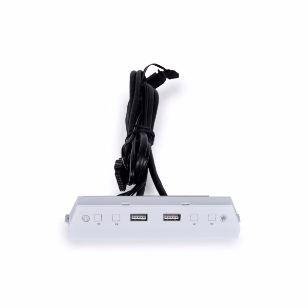 Lian Li LANCOOL 216 RGB Controller & USB I/O Expansion Kit, White, Independent LED Control | LAN216-1W thumbnail 2