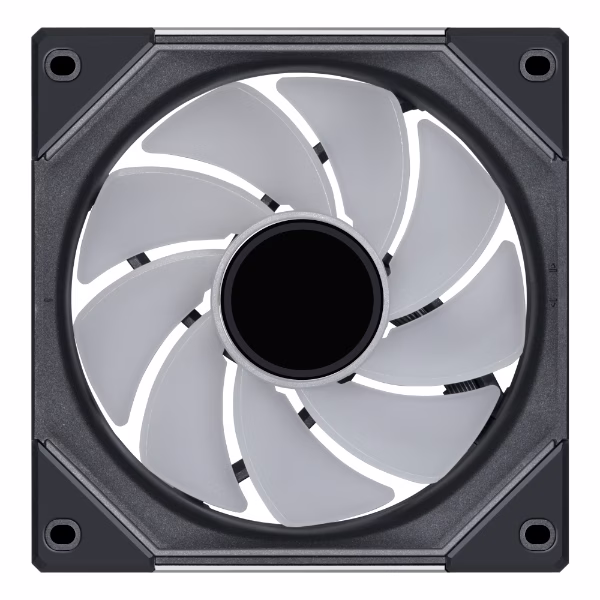 Lian Li UNI FAN SL-Infinity 140 Reverse Blade Black, 140mm ARGB Intake Fan, Infinity Mirror Effects, 1600 RPM, FDB, Black | 14RSLIN1B thumbnail 4