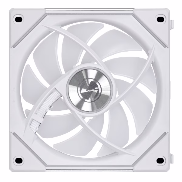 Lian Li UNI FAN SL-Infinity 140 Reverse Blade White, 140mm ARGB Intake Fan, Infinity Mirror Effects, 1600 RPM, FDB, White | 14RSLIN1W thumbnail 3