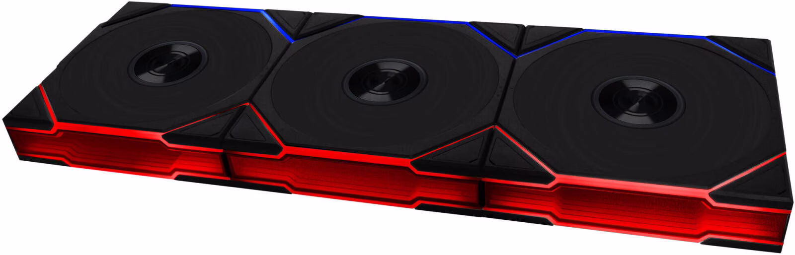 Lian Li UNI FAN TL Wireless 120 Black, Triple Pack (3-pc) with L-Wireless Controller, 120mm ARGB PWM Case Fan, 2.4GHz Wireless Sync, LCP Blades, 2600 RPM | 12TL1W3B thumbnail 2