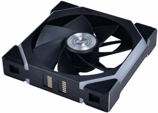 Lian Li UNI FAN SL Wireless 120 Single Black Case Fan, 2300 RPM, FDB | 12SL1W1B thumbnail 2