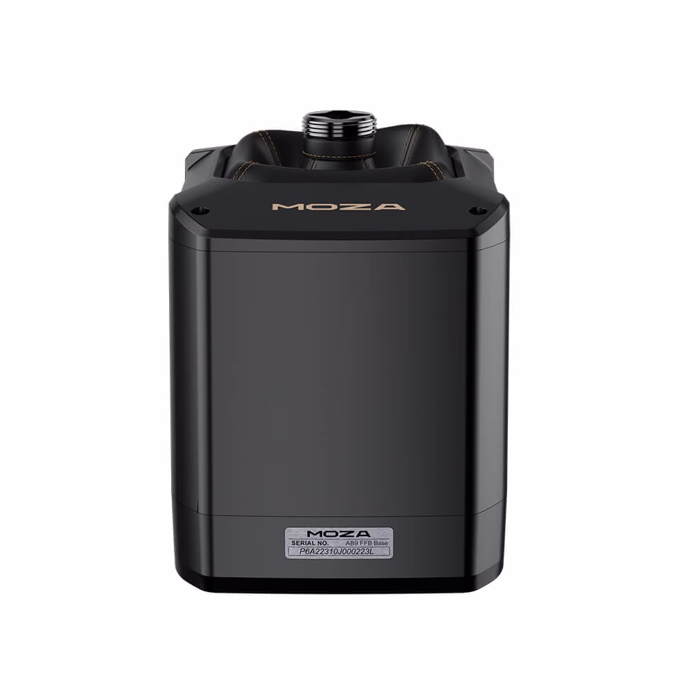 MOZA AS001 AB9 Force Feedback Base, 12Nm Dual Servo Motors, Aviation-Grade Aluminum, Flight Sim FFB Hub thumbnail 2