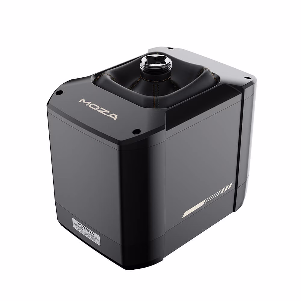 MOZA AS001 AB9 Force Feedback Base, 12Nm Dual Servo Motors, Aviation-Grade Aluminum, Flight Sim FFB Hub thumbnail 4