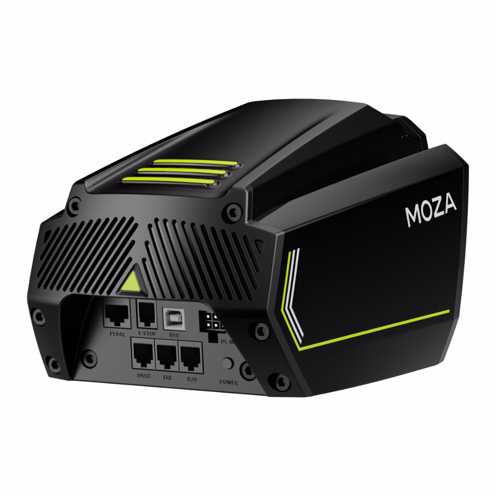 MOZA R16 V2 Direct Drive Wheel Base, 16Nm Peak Torque, 21-Bit Magnetic Encoder, PC Sim Racing, Aviation Grade Aluminum, Black, Professional DD Base | RS084 thumbnail 2