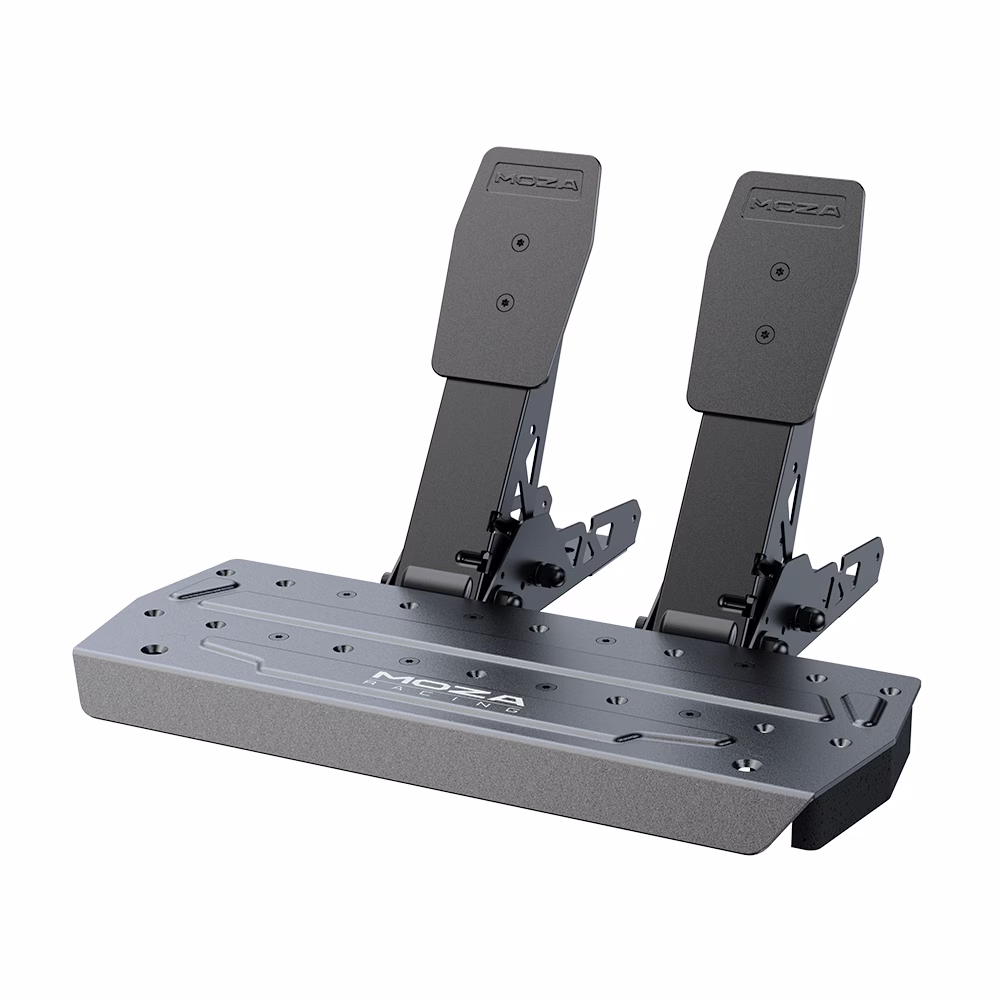 MOZA RS20 R5 Direct Drive Racing Simulator Bundle, 5.5 Nm Torque, ES Steering Wheel, Adjustable Pedals, Microfiber Leather thumbnail 3