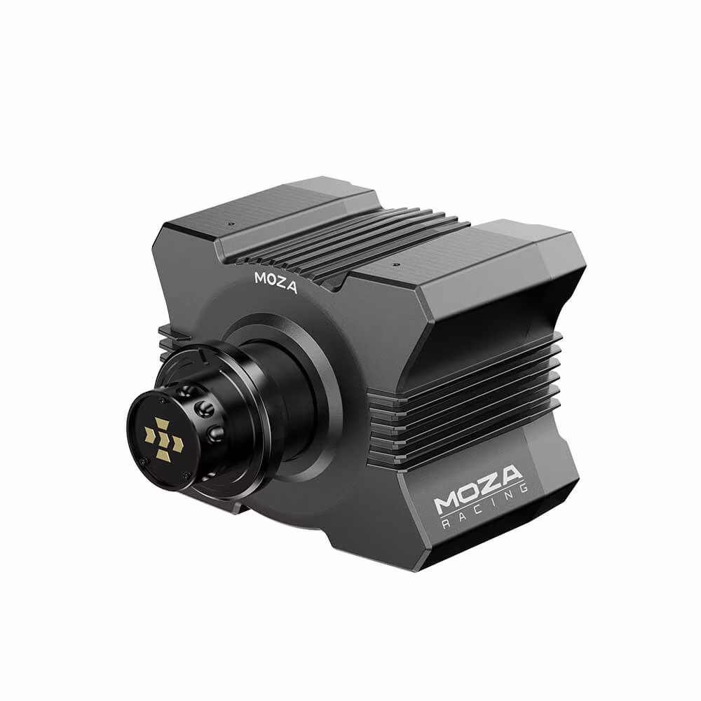 MOZA RS20 R5 Direct Drive Racing Simulator Bundle, 5.5 Nm Torque, ES Steering Wheel, Adjustable Pedals, Microfiber Leather thumbnail 4