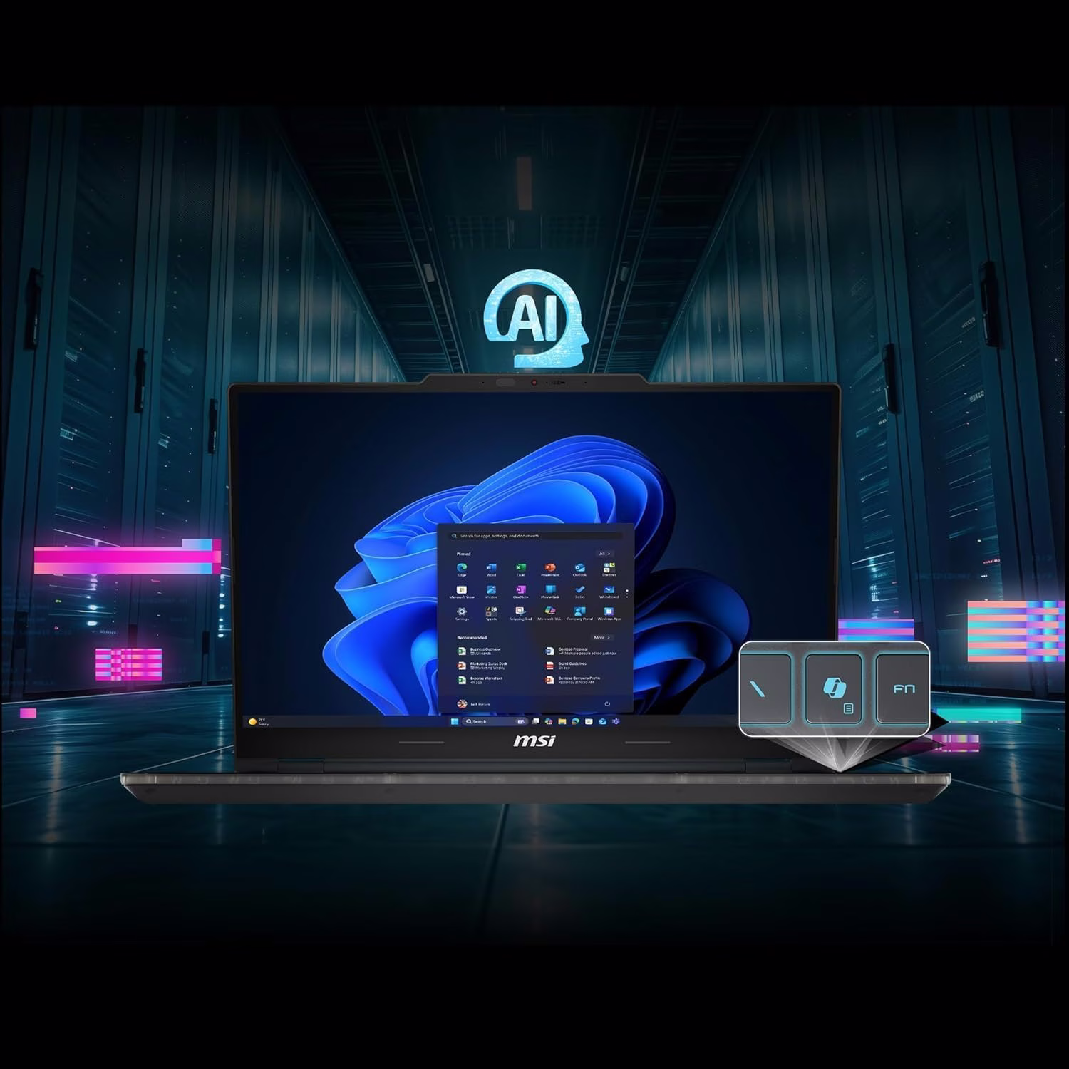 MSI Cyborg 15 B13WEKG 15.6" Gaming Laptop, Intel Core i7-13620H, NVIDIA RTX 5050 8GB, 16GB RAM, 512GB SSD, 144Hz FHD, Eng Keyboard | 9S7-15Q342-493 thumbnail 4