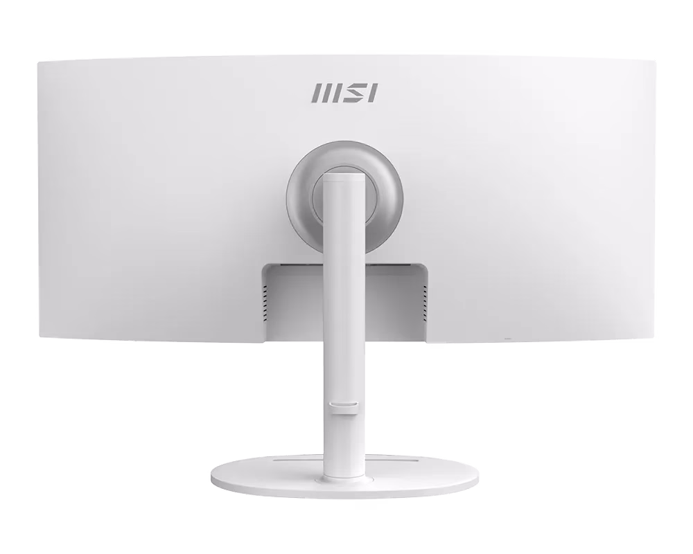 MSI Modern MD342CQPW 34" White Ultrawide Curved Monitor, 120Hz, 1ms, UWQHD (3440 x 1440), USB-C 98W PD | 9S6-3PC59H-020 thumbnail 3