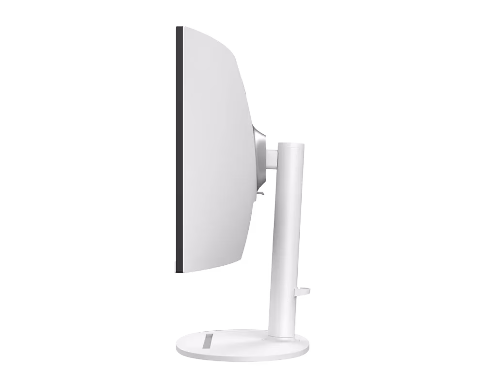 MSI Modern MD342CQPW 34" White Ultrawide Curved Monitor, 120Hz, 1ms, UWQHD (3440 x 1440), USB-C 98W PD | 9S6-3PC59H-020 thumbnail 5