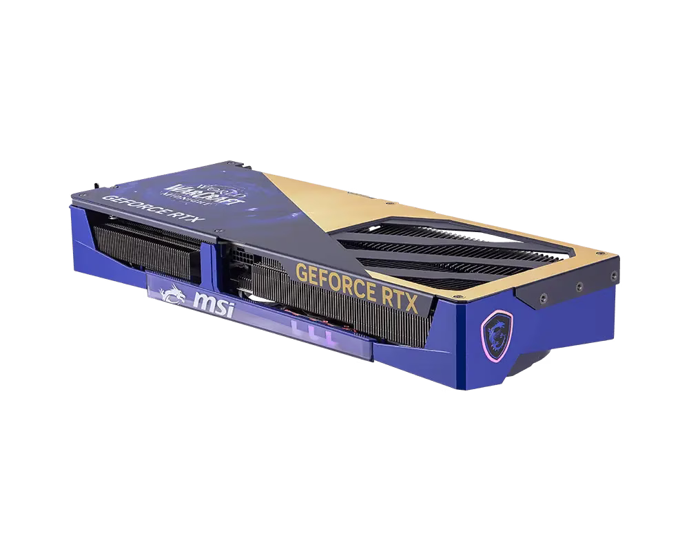 MSI NVIDIA GeForce RTX 5070 12G World of Warcraft MIDNIGHT VOID EDITION OC Graphics Card, 12GB GDDR7, PCIe 5.0, 28 Gbps 192-bit, 6144 CUDA CORES Units | 912-V532-255 thumbnail 4