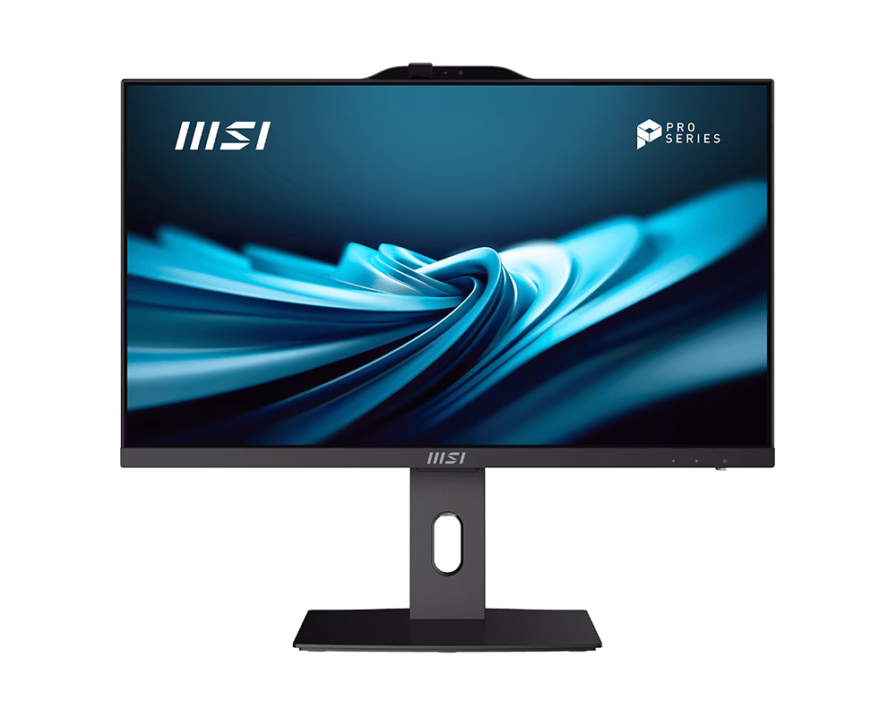 MSI PRO AP242P 14M 24" All-in-One PC, Intel Core i3-14100, 8GB DDR5, 256GB NVMe SSD, Height Adjustable Stand, Wireless KB+M | 9S6-AE0621-1012 thumbnail 2