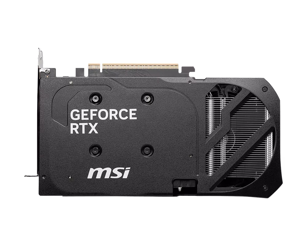 MSI GeForce RTX 5060 Ti 8G SHADOW 2X OC PLUS Graphics Card, NVIDIA RTX 50 Series, 8GB GDDR7, PCIe Gen 5, Dual Fan Thermal Design, Black | 912-V536-023 thumbnail 4