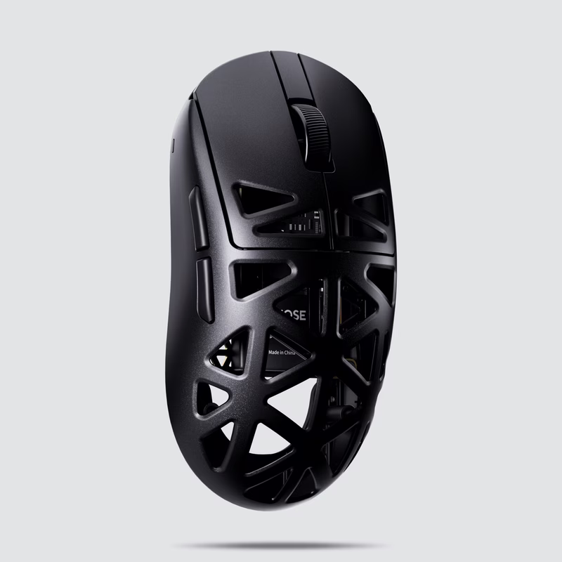 MCHOSE A7X Ultra Magnesium Alloy Wireless Gaming Mouse, PAW3950TI Sensor, 8K Polling, & ICEFLOW Glacier Coating, Black | MC-A7X-2 thumbnail 2