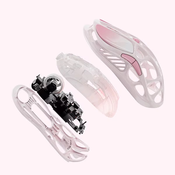 GravaStar Mercury M1 Pro Special Edition Gaming Mouse, Tri-Mode Wireless, Sakura Pink, Magnesium Alloy, 26K DPI | GRAVASTAR M1 PRO_PNK thumbnail 6