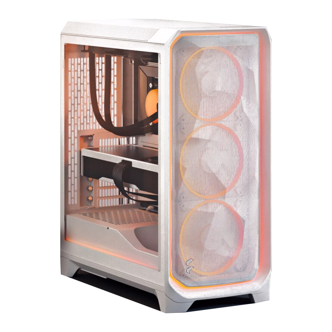 APEX AI & ML Workstation: Intel Core Ultra 9, RTX 5090 White OC, 64GB DDR5, 8TB NVMe, 1200W image