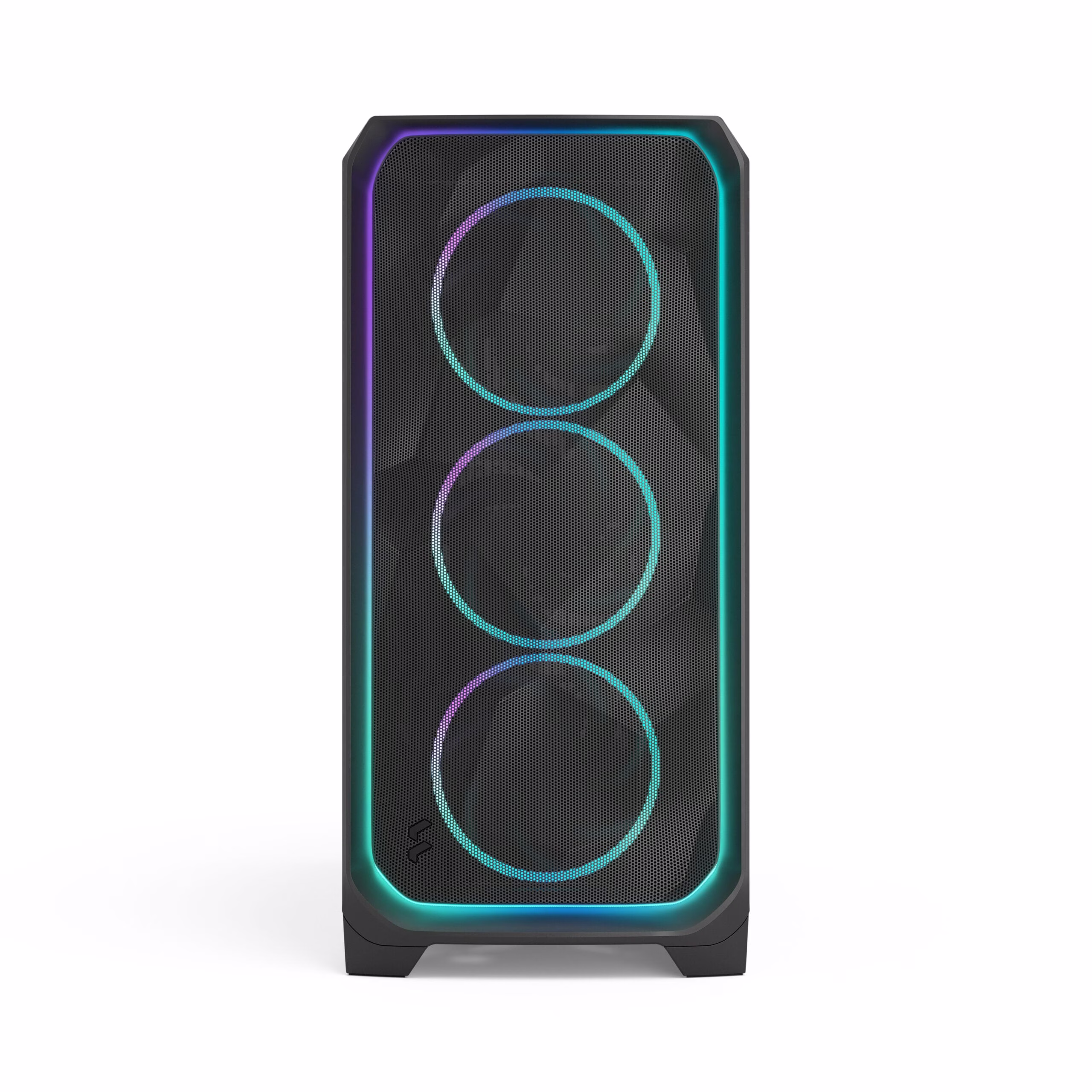 Fractal Design Meshify 3 XL Ambience Pro RGB Black, E-ATX & SSI-EEB Full-Tower Case, 3x Aspect 14 RGB Fans, USB-C 20Gbps, Black | FD-C-MES3X-03 thumbnail 2