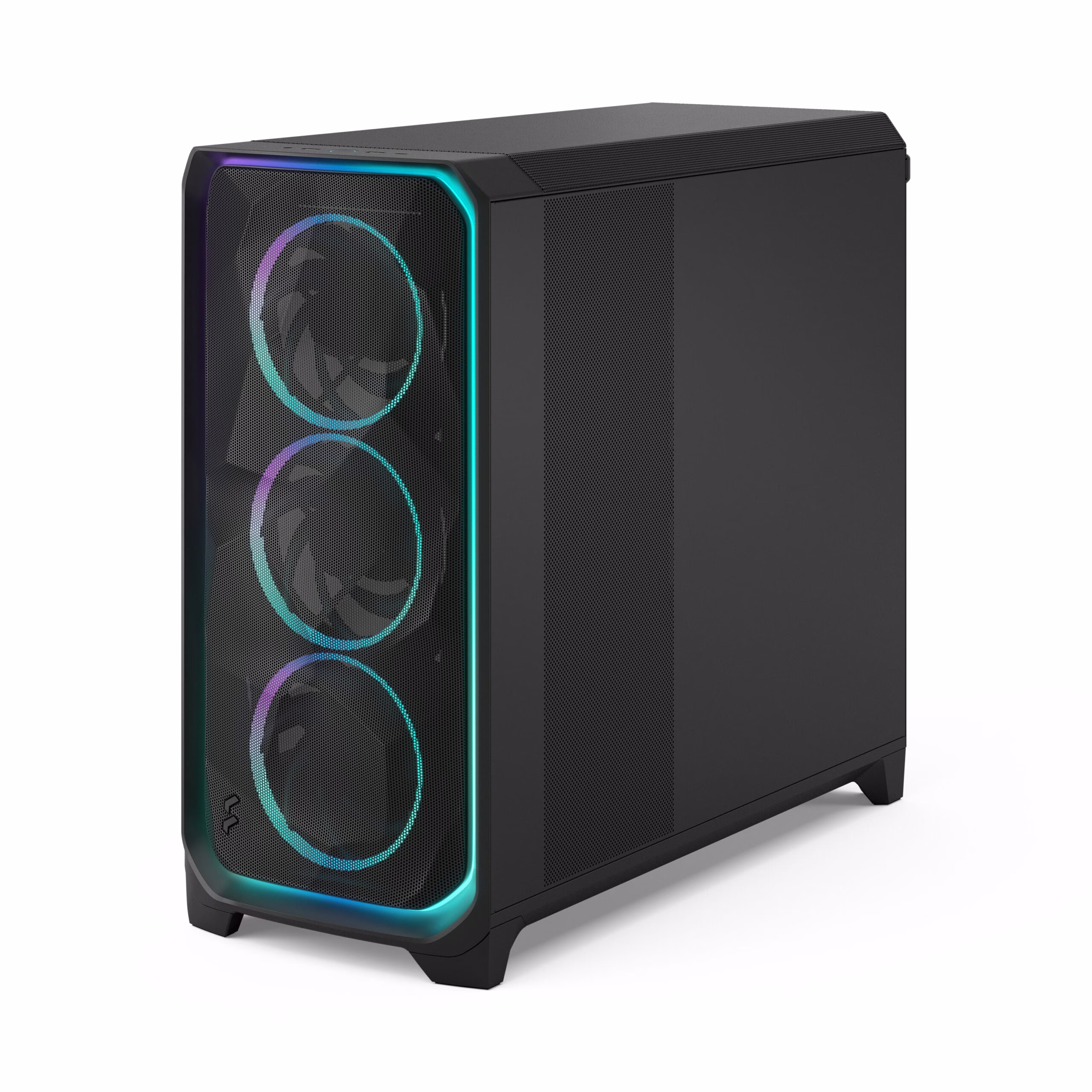 Fractal Design Meshify 3 XL Ambience Pro RGB Black, E-ATX & SSI-EEB Full-Tower Case, 3x Aspect 14 RGB Fans, USB-C 20Gbps, Black | FD-C-MES3X-03 thumbnail 3
