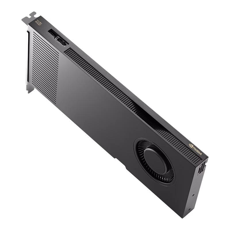 PNY NVIDIA RTX PRO 4000 Blackwell Workstation 24GB GDDR7 ECC Graphics Card (GPU), 8960 CUDA Cores, Single-Slot, PCIe 5.0, 4x DisplayPort 2.1 | VCNRTXPRO4000-SB thumbnail 3