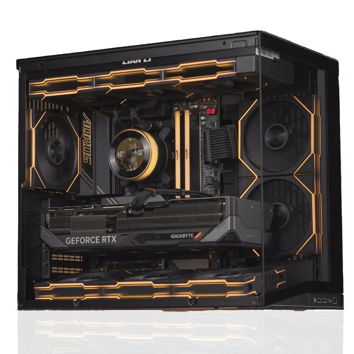 Ultimate Gaming & Creator PC, Ryzen 9 9950X3D, RTX 5080 16GB GDDR7, 32GB DDR5, 2TB Gen5 SSD, 1000W Platinum, Lian Li O11 Mini V2 – Buy Online