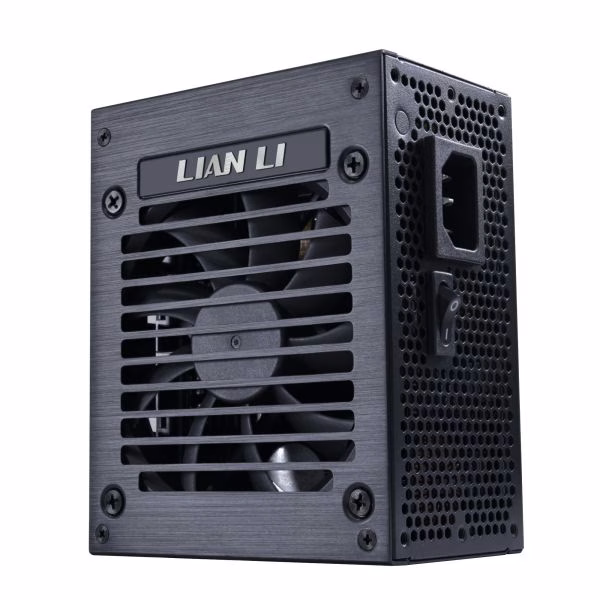 Lian li SP850 V2 Black Fully Modular SFX Power Supply, ATX 3.1 & PCIe 5.0 Ready, Compact 125×100×63.5 mm, 80 Plus Gold, 92mm FDB fan with ZERO RPM | G9P.SP0850G.B000.UK thumbnail 5