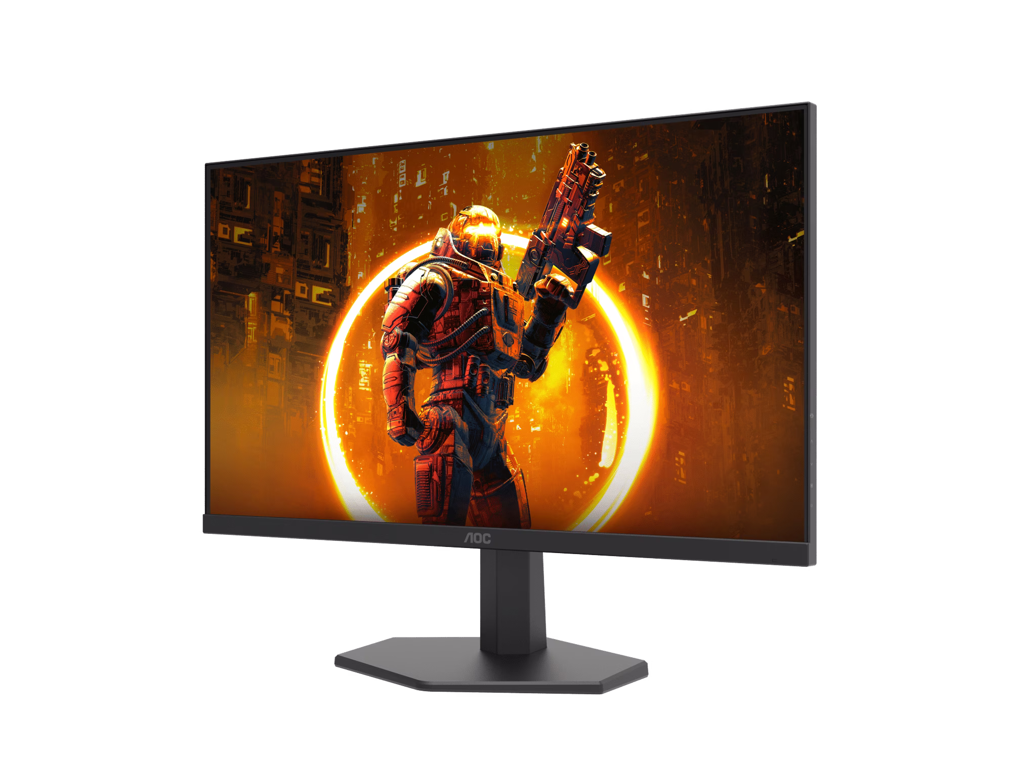 AOC Q27G11E 27" QHD Gaming Monitor, 2560 × 1440 (QHD) 2K Fast IPS, 180Hz, 0.5ms (MPRT), Adaptive Sync, Delta E < 2, sRGB 99% thumbnail 3