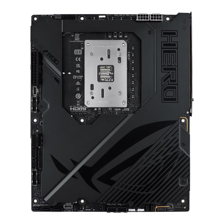 ASUS ROG CROSSHAIR X870E HERO BTF AM5 Motherboard, Hidden-connector Design, Graphics Card High-power Slot Delivering up to 600W, 3x M.2 slots, PCIe 5.0 x16 slots, DDR5 Max. 256GB, NitroPath DRAM Technology, AEMP, WIFI 7, USB4,  Overclocking,  AI Cooling II |  90MB1MX0-M0EAY thumbnail 9