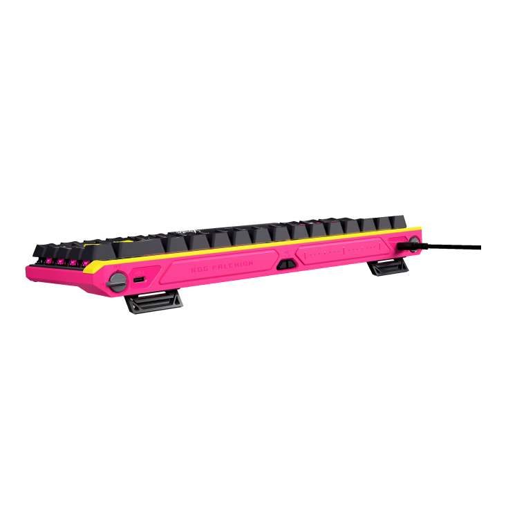 ASUS ROG Falchion Ace HFX ZywOo Edition 65% Analog Gaming Keyboard, Pre-lubed ROG HFX Magnetic Switches, Rapid Trigger toggle, Interactive Touch Panel, 8000 Hz, 0.125 ms, Dual USB Type-C Ports, Adjustable Tilt Angles | 90MP04KE-BKUA20 thumbnail 8