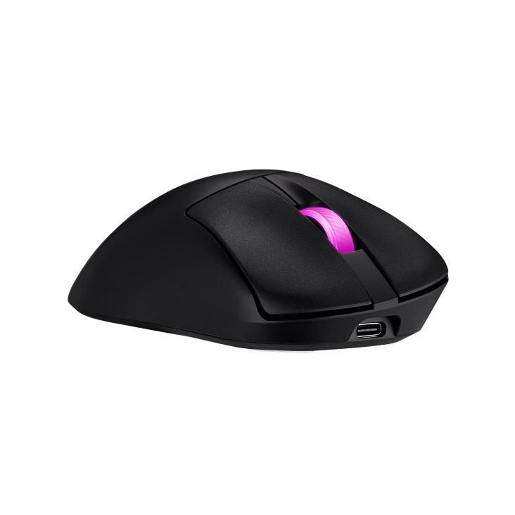 ASUS ROG Keris II Origin 65-gram Ergonomic Gaming Mouse, 3-zone RGB Lighting, 8000Hz Polling Rate, 42,000 DPI, ROG AimPoint Pro Optical Sensor, ROG Micro Switches II, ROG SpeedNova | 90MP04A0-BMUA00 thumbnail 6