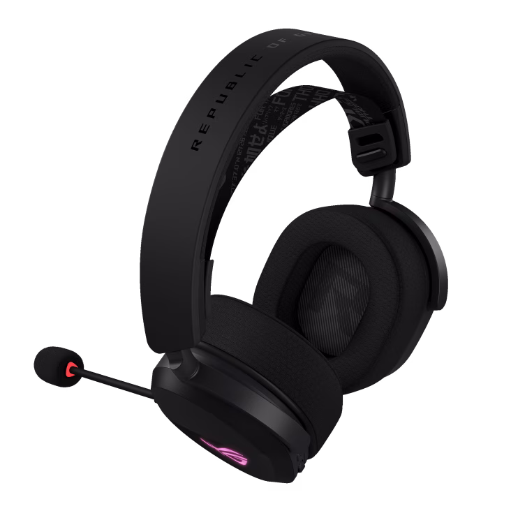 ROG Pelta Tri-mode RGB Gaming Headset with ROG SpeedNova, 50mm ROG Titanium-plated Diaphragm Drivers, Boom Microphone, Lightweight 309-g Design, ASUS Aura Sync RGB | 90YH0410-BHUA00 thumbnail 4
