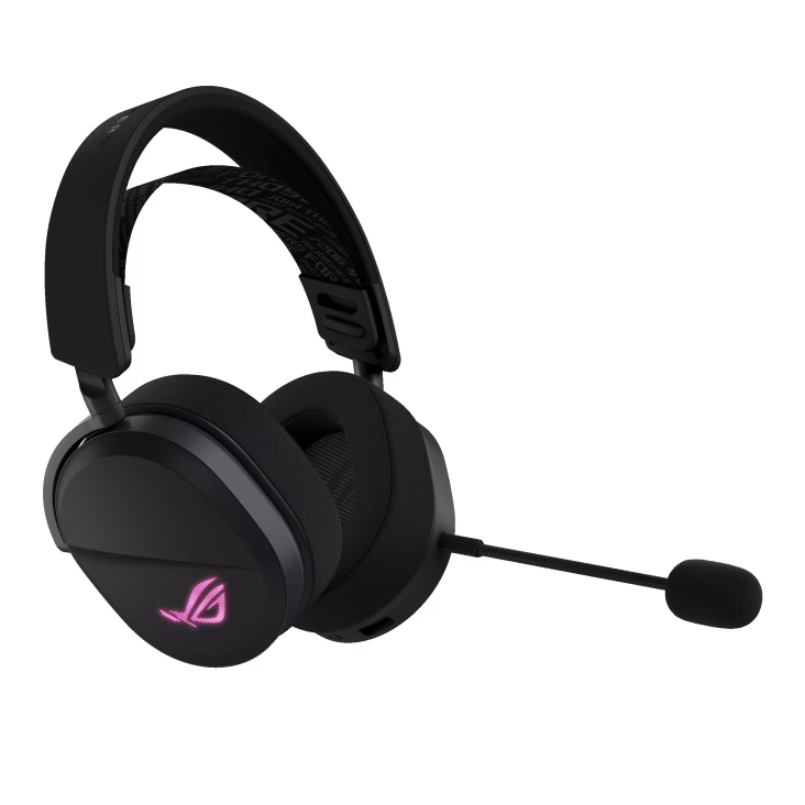 ROG Pelta Tri-mode RGB Gaming Headset with ROG SpeedNova, 50mm ROG Titanium-plated Diaphragm Drivers, Boom Microphone, Lightweight 309-g Design, ASUS Aura Sync RGB | 90YH0410-BHUA00 thumbnail 5