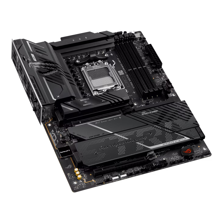 ASUS ROG STRIX X870E-H GAMING WIFI7 ATX AM5 Motherboard, 4x DIMM DDR5, upto 8000+MT/s(OC), PCIe 5.0 x16 slots, dual USB4 Type-C ports  | 90MB1M90-M0EAY0 thumbnail 7