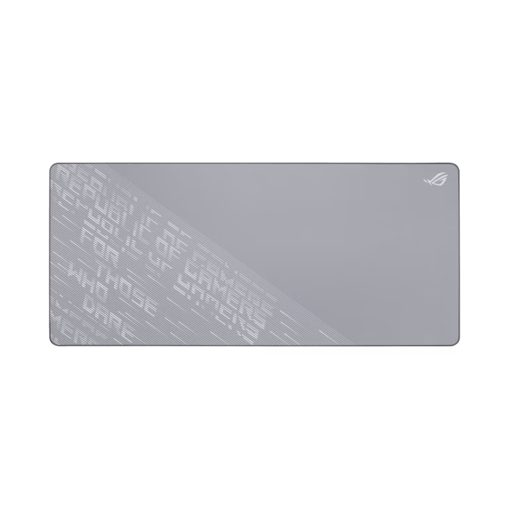 ASUS ROG Scabbard II Arctic Gray XXL Gaming Mouse Pad, Water, Oil-and Dust-repellent Surface, Anti-fray, Flat-stitched Edges, Nonslip Rubber Base | 90MP03H0-BPUA00 – Buy Online
