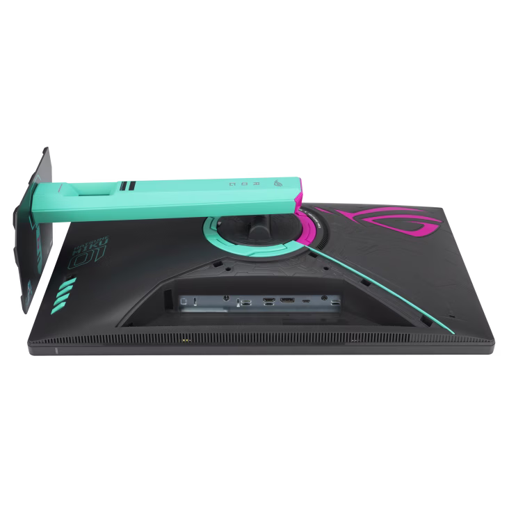 ASUS ROG Strix XG27ACMEG-G Hatsune Miku Edition 27-inch Gaming Monitor, 2K 2560x1440, 260Hz OC (Above 144Hz), 0.3ms (min.), Fast IPS, Extreme Low Motion Blur Sync, USB Type-C, G-Sync | 90LM0C7U-B01371 thumbnail 6