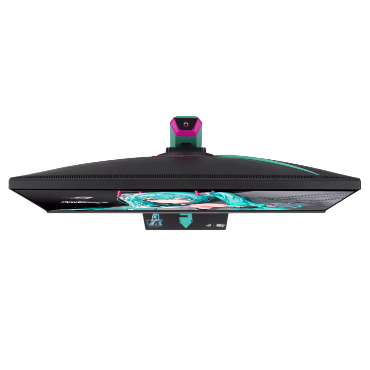 ASUS ROG Strix XG27ACMEG-G Hatsune Miku Edition 27-inch Gaming Monitor, 2K 2560x1440, 260Hz OC (Above 144Hz), 0.3ms (min.), Fast IPS, Extreme Low Motion Blur Sync, USB Type-C, G-Sync | 90LM0C7U-B01371 thumbnail 7
