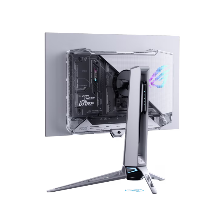 ASUS ROG Swift OLED PG27AQWP-W 27-Inch Gaming Monitor, 1440p Tandem OLED, 2560x1440 (UHD), Dual-Mode 540Hz/720Hz, 0.02ms, DisplayPort 2.1, Glossy White | 90LM0CF2-B01971 thumbnail 5