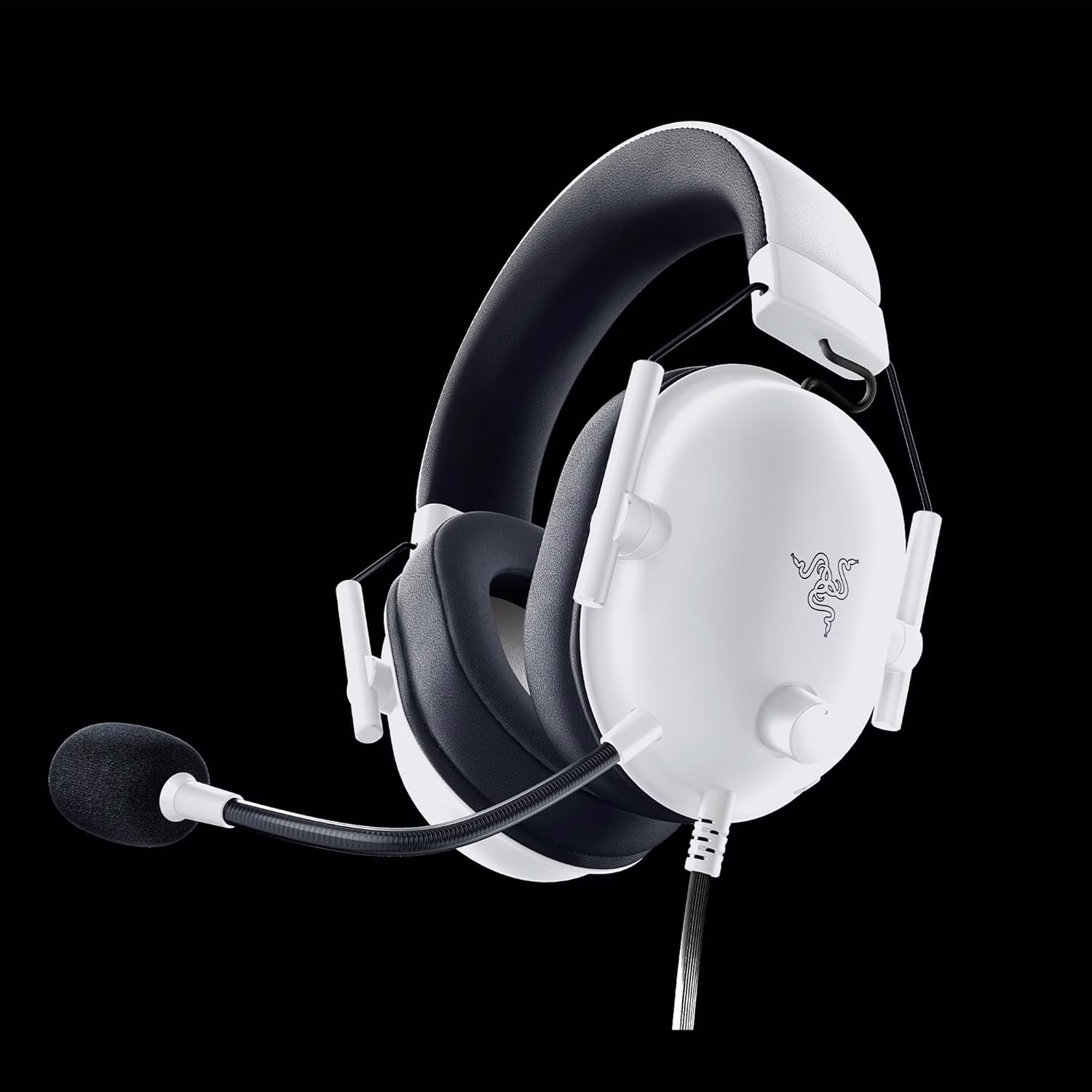 Razer BlackShark V2 X Special White Edition Gaming Headset, 7.1 Surround Sound, Triforce 50mm Drivers, HyperClear Cardioid Mic, PC, PS5, Xbox, Switch | RZ04-03241700-R3M1 thumbnail 5