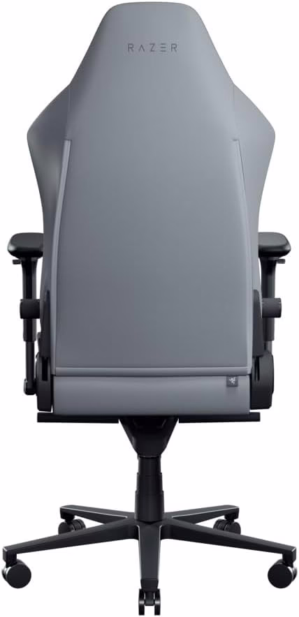 Razer Iskur V2 NewGen Ergonomic Gaming Chair, HyperFlex™ Lumbar Support, CoolTouch EPU Leather, 4D Armrests, 152° Recline, Head Cushion, Light Gray | RZ38-04901000-R3G1 thumbnail 5