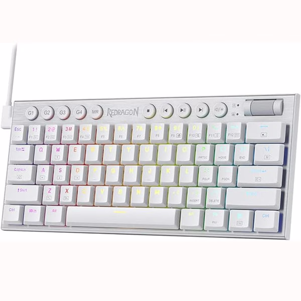 Redragon K632W Horus RGB Wired Keyboard, 60% Compact | K632W-RGB thumbnail 2