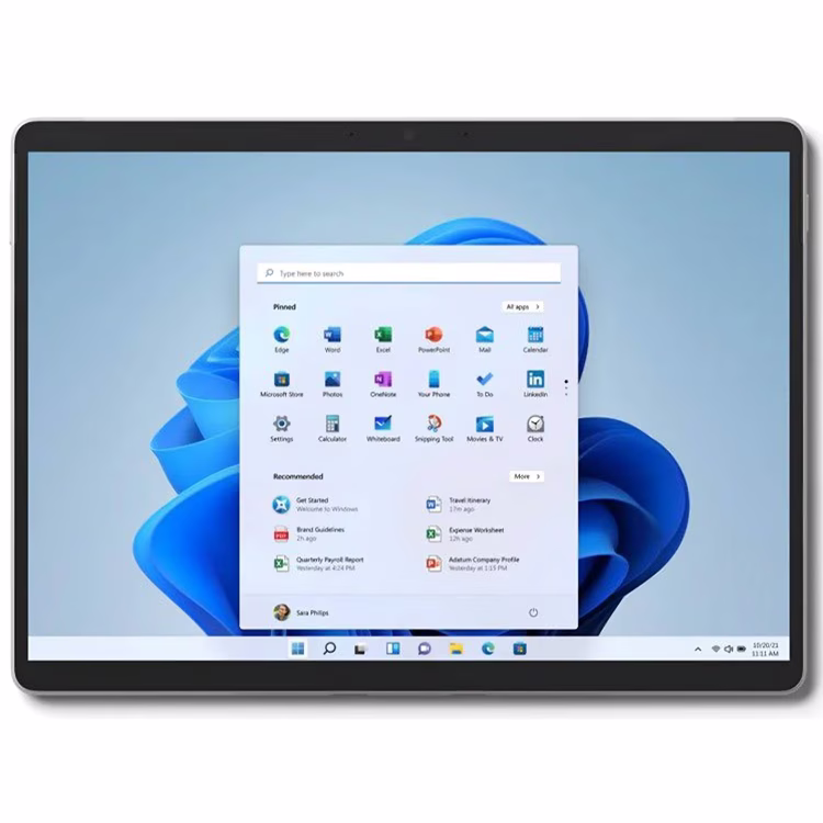 Microsoft Surface Pro 8 13" Tablet – 11th Gen Intel Core i5-1135G7, 8GB RAM, 512GB SSD, Windows 10 Pro, Platinum | EBQ-00036 – Buy Online