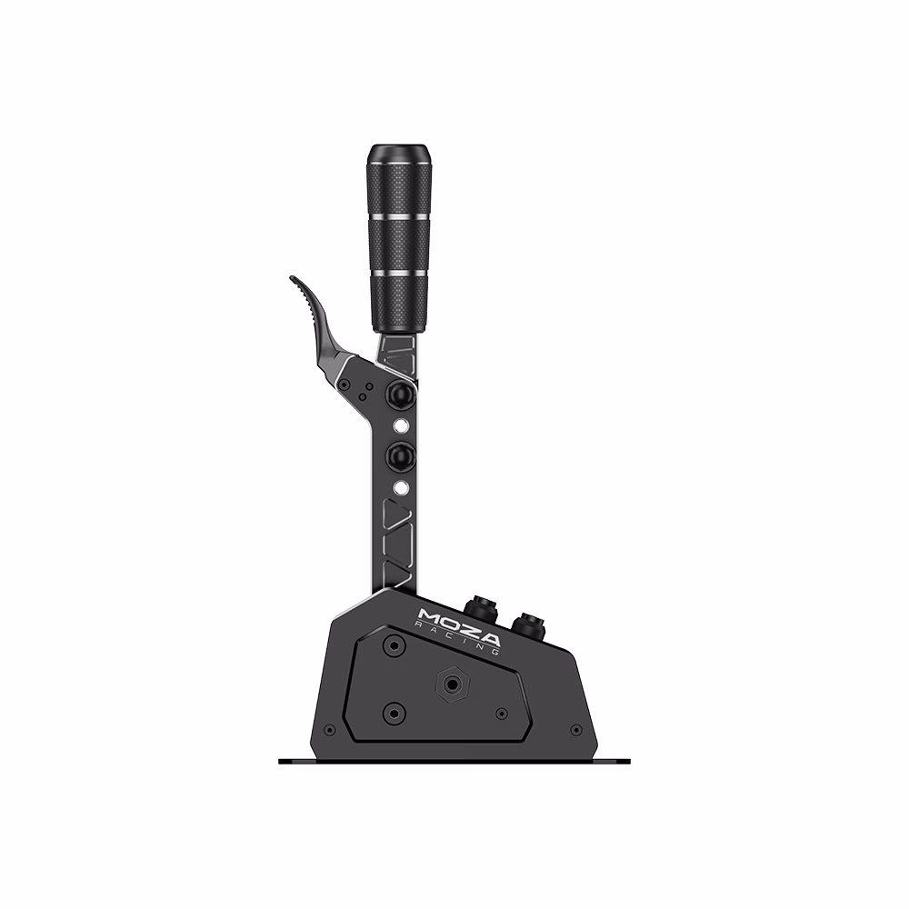 MOZA RS059 SGP Sequential Shifter, Aerospace-Grade Aluminum & Steel, 16-Bit Hall Sensor, Adjustable Damper, RGB Backlit Buttons thumbnail 2