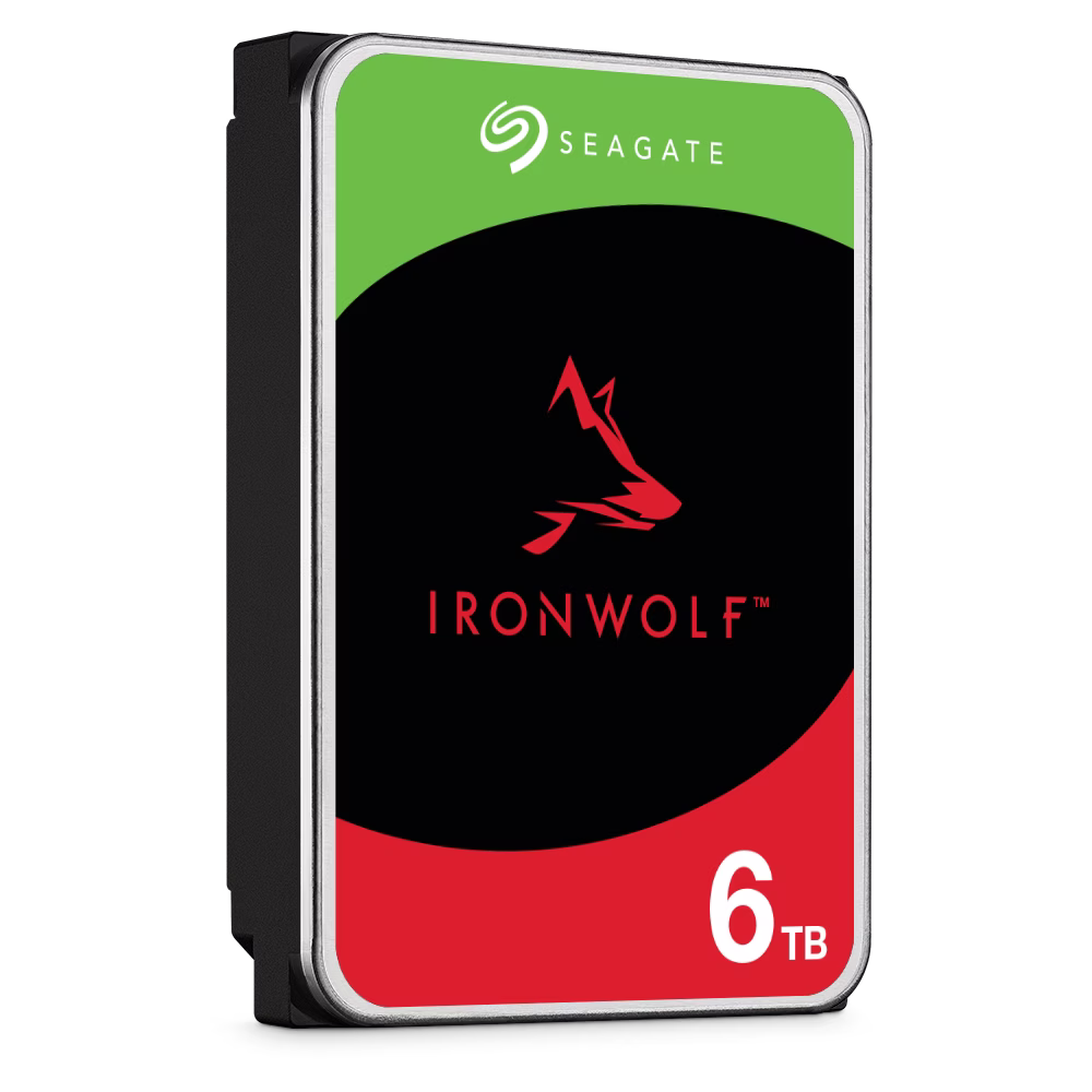 Seagate IronWolf 6TB NAS Internal Hard Drive, SATA 6Gb/s Interface, 5400 RPM, CMR Technology, 256MB Cache, 3.5-Inch, Designed for 1–8 Bay NAS Systems | ST6000VN006 thumbnail 3