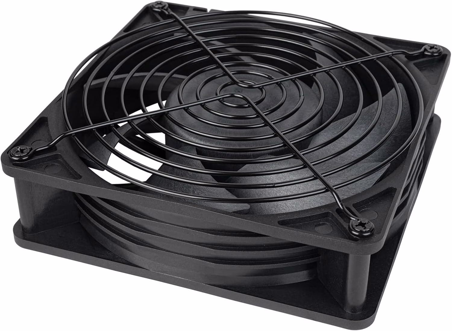 SilverStone FHS 140X 140mm High-Performance Industrial Fan, 4000 RPM, 38mm Thick, Dual Ball Bearing, Black | SST-FHS140X thumbnail 5