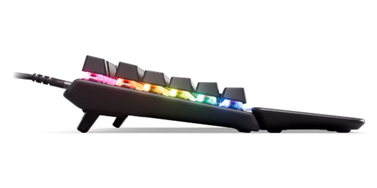 SteelSeries Apex Pro Gen 3 Mechanical Gaming Keyboard, World’s Fastest OmniPoint 3.0 Adjustable HyperMagnetic Switches, OLED Smart Display, & Rapid Trigger, US Layout | 64660(US) thumbnail 4