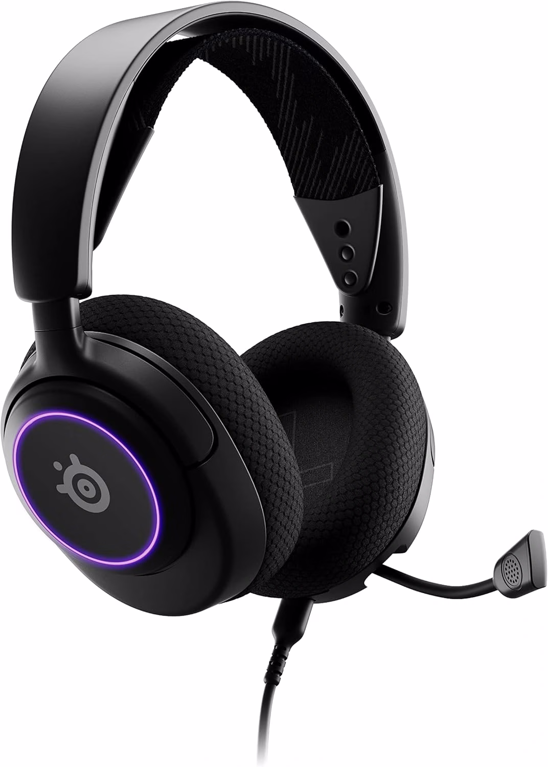 SteelSeries Arctis Nova 3 Multi-Platform Gaming Headset, Black, USB-C & 3.5mm | 61631 thumbnail 2