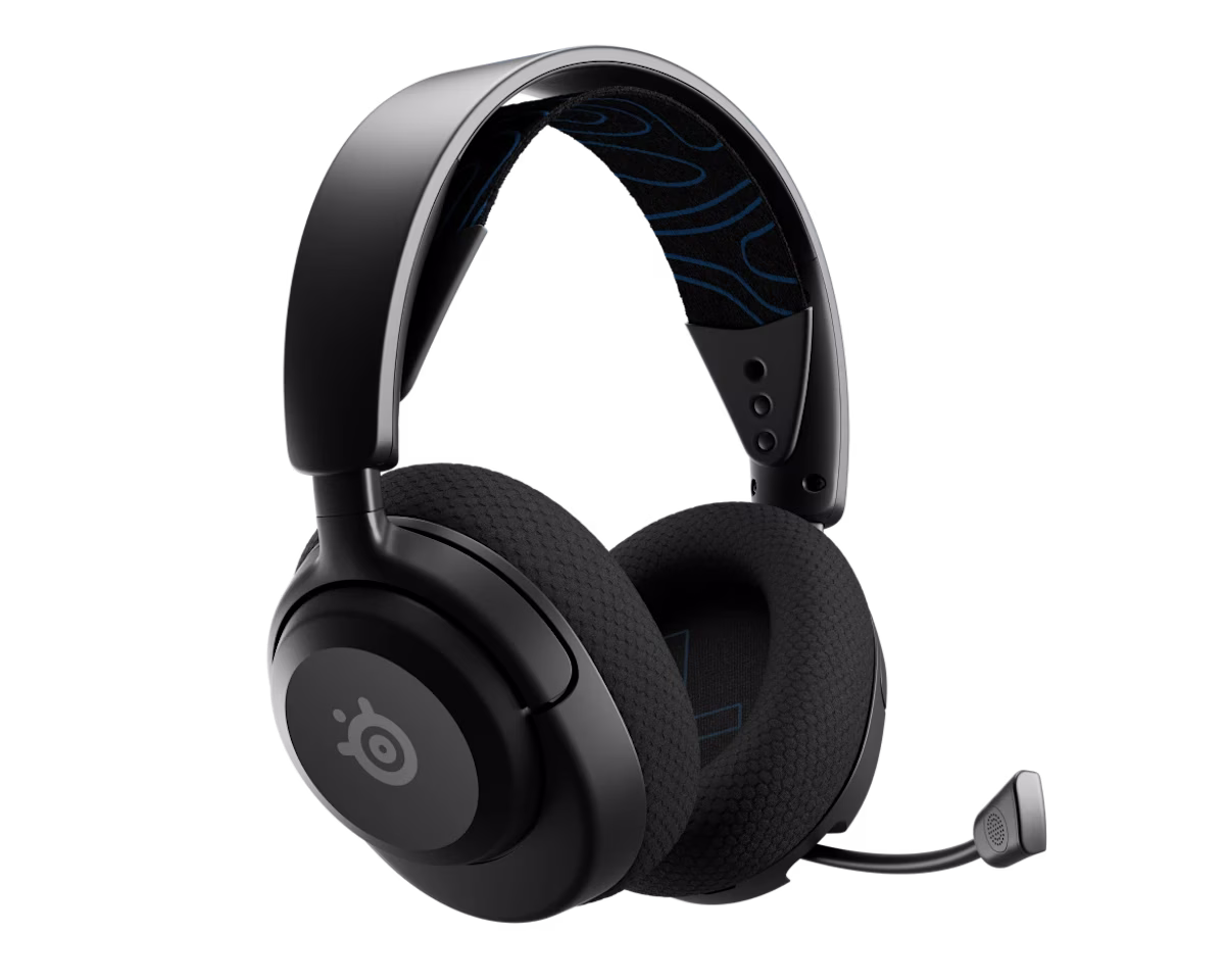 SteelSeries Arctis Nova 5P Wireless Gaming Headset, 100+ PS5 Game Presets, 60-Hour Battery, Quick-Switch 2.4GHz & Bluetooth 5.3 – Black | 61673 image
