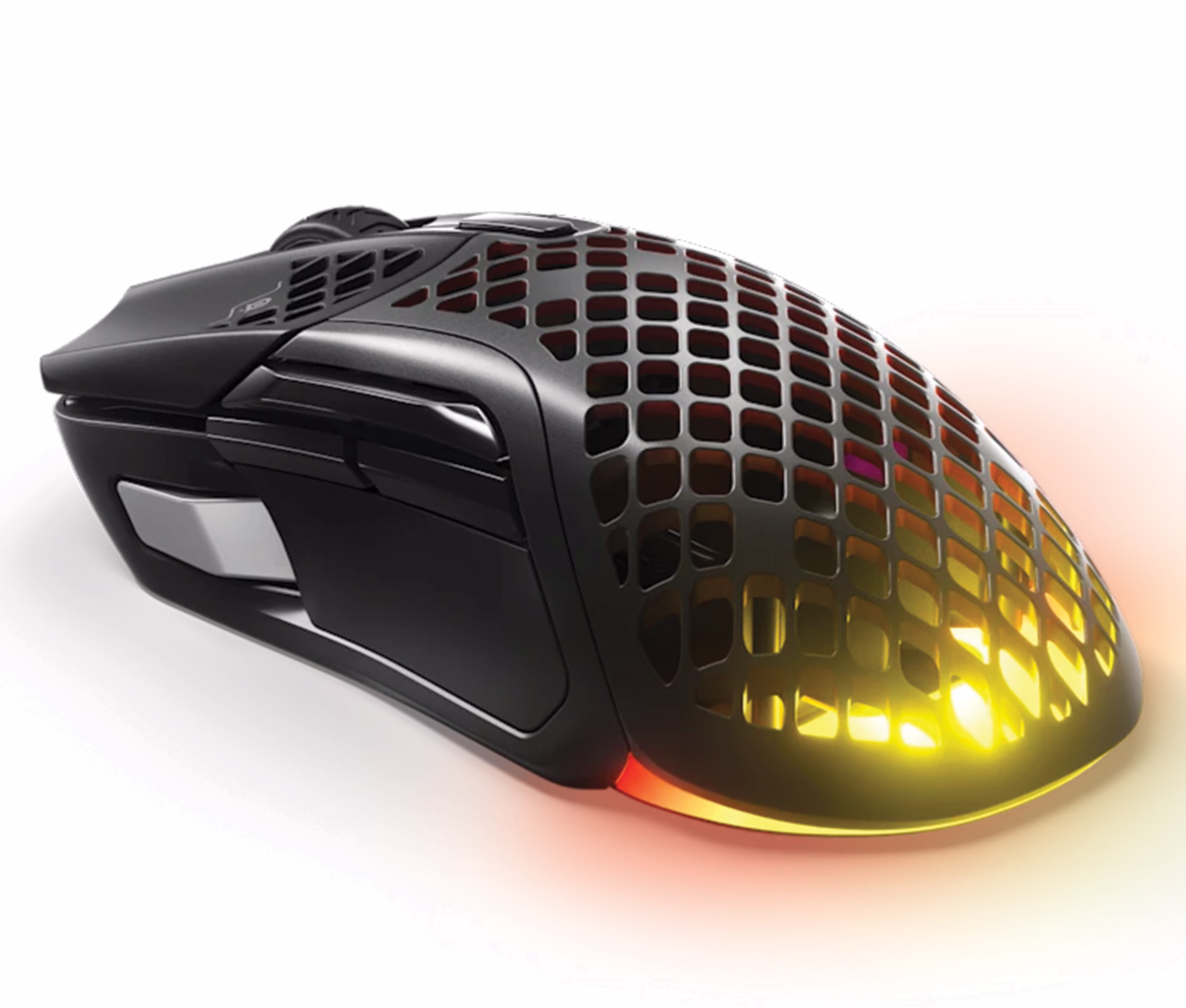 Steelseries Aerox 5 Wireless Ultra Lightweight Super-Fast Mouse with AquaBarrier, Optical Sensor, 400 IPS,  1000Hz / 1 ms, 9 Buttons, Right-Handed | 62406 – Buy Online